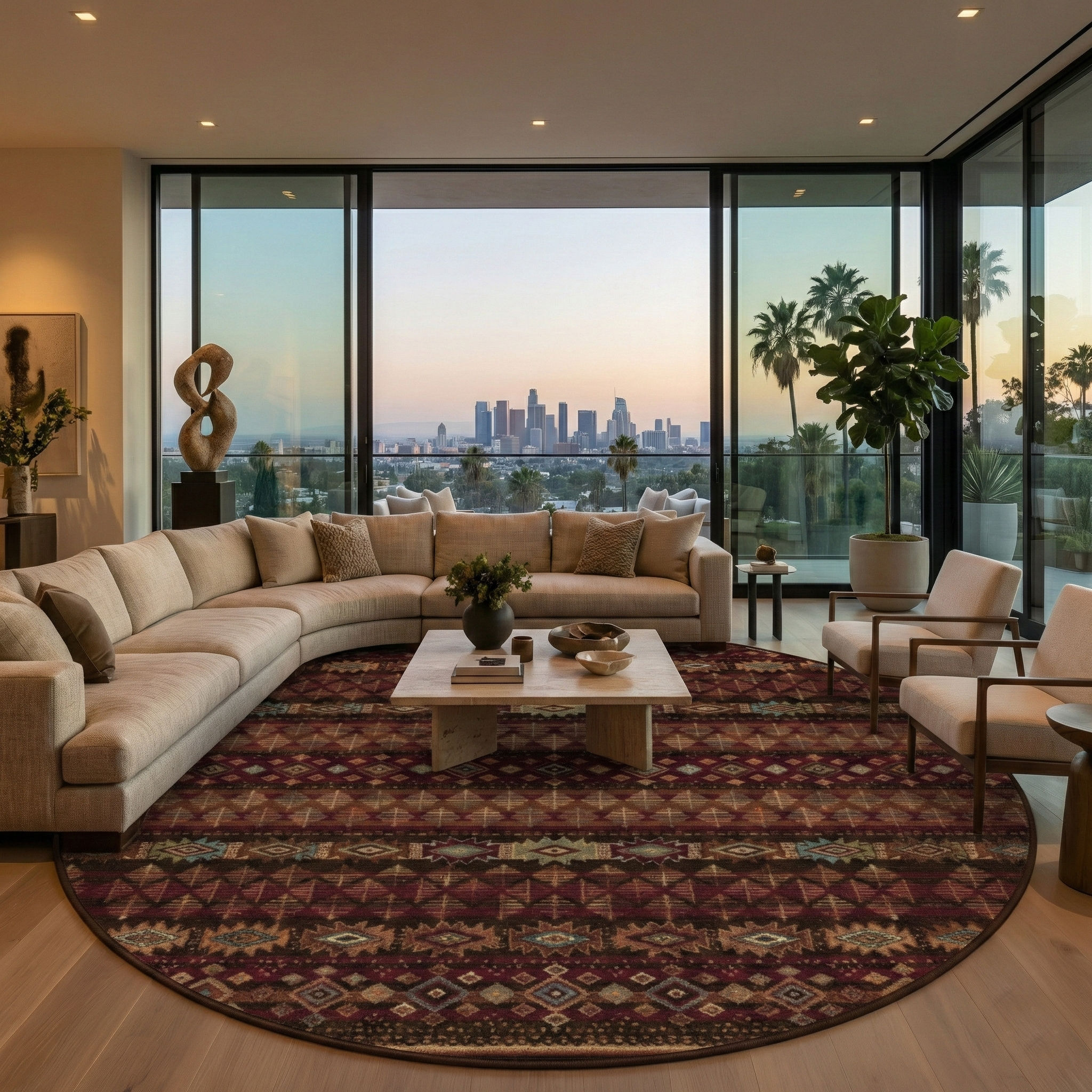 FARGHANDAR - Hand Knotted Persian Carpet